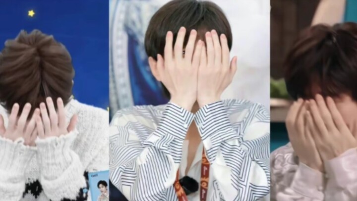 When Cheng Yiyi was asked about his shy reactions: “I’ll try to change it [looking upset].” Change w