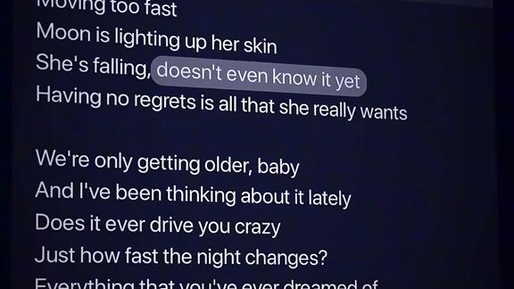 moving too fast