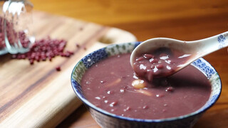 The Perfect Dessert! Sweet Red Bean Soup With Dried Tangerine Peel
