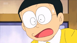 Nobita experienced the life of water using the water bead capsule