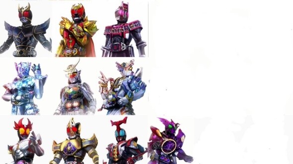 Heisei Kamen Rider Final Form Battle Power Level การจัดอันดับไล่ระดับ