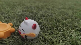 【定格动画】（自制）阴阳师：茨球的一天