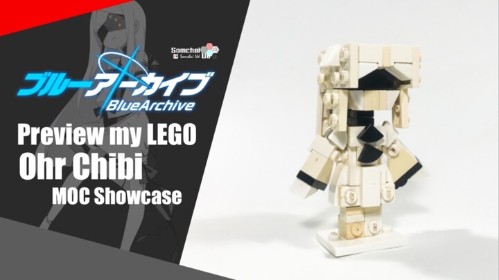 Preview my LEGO Blue Archive Ohr Chibi | Somchai Ud