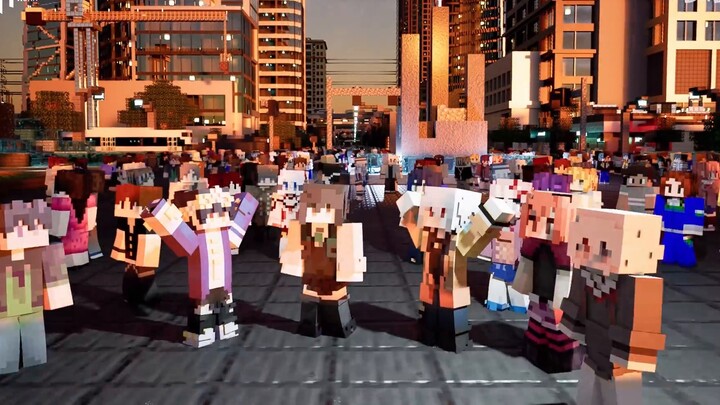 [Minecraft 4K] Thành phố Sim đã nằm trong cát bụi trong bảy năm