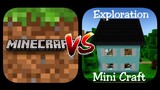 Minecraft PE VS Exploration Mini Craft