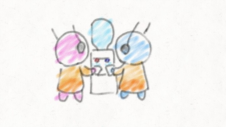 [Hoạt hình thế giới mưa] Uống nước