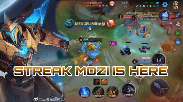 STREAK MOZI IS HERE