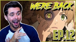 "HE GOT A NEW EYE" Mushoku Tensei: Jobless Reincarnation Episode 12 Live Reaction!