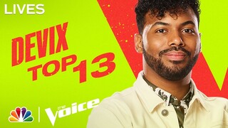 Devix Performs Arctic Monkeys' "R U Mine?" | NBC's The Voice Top 13 2022