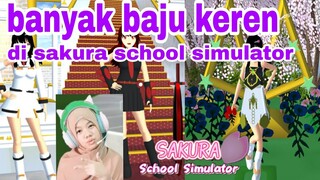 tutorial mendapatkan banyak baju baru di sakura school simulator