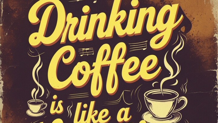 Drinking Coffee (Like a Laxative - 1970s Funk-Soul AI Song)