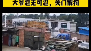 Make you show off? Close the door! Let the dogs loose!