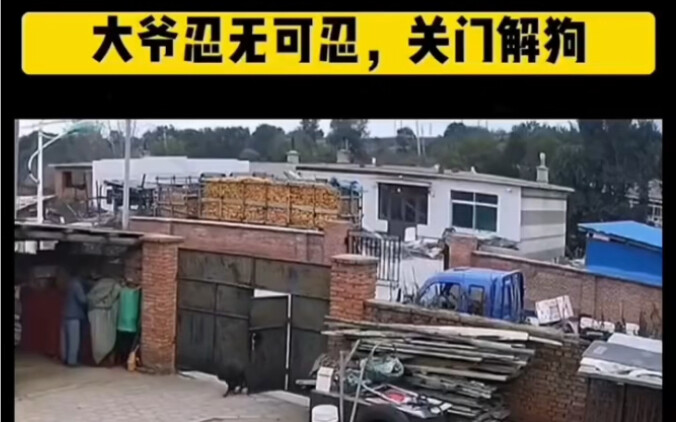 دعك تتباهى، أغلق الباب! أطلق الكلاب!