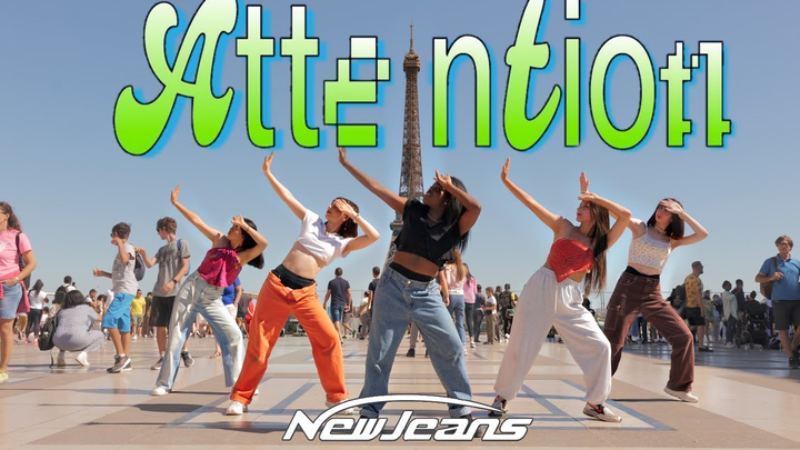 [โชว์ผมพลิ้วไหว IMPACT ปารีส Attention][4K] NewJeans - การเต้นคัฟเวอร์เพลง Attention โดย Impact [2