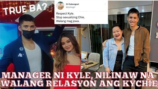 KYLE AT CHIE HINDI MAG JOWA AYON SA MANAGER NI KYLE.