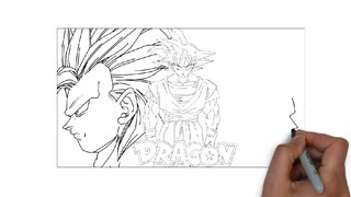 MENGGAMBAR GOKU