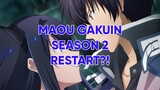 Maou Gakuin season 2 RESTART?!!