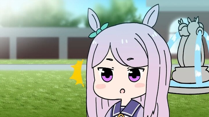 [ Uma Musume: Pretty Derby Four-frame animation] The reason for greed