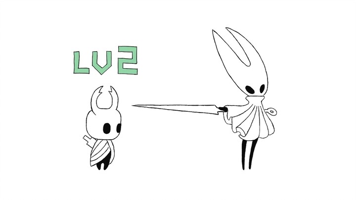 Frame by frame animation, Hollow Knight B station level status