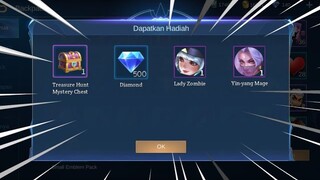 CARA MENDAPATKAN 10 SKIN GRATIS & DIAMOND MOBILE LEGENDS | MOBILE LEGENDS BANG BANG