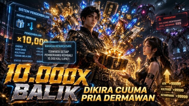 【FULL】Dikira Cuma Pria Dermawan, Ternyata Setiap Pemberianku Kembali 10.000 Kali Lipat!