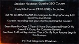 Stephen Hockman Surefire SEO Course download