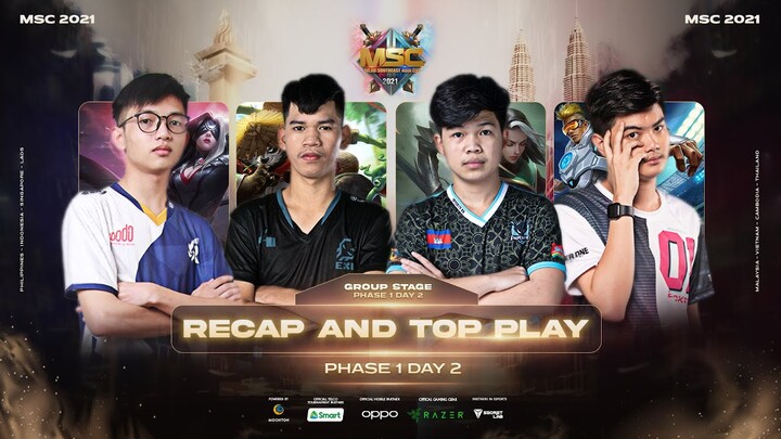🎬 Group Stage Phase 1 Day 2 Top Play & RECAP! 🎬