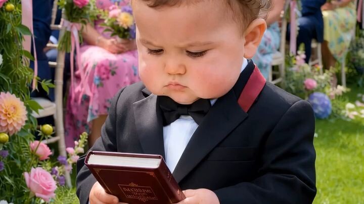 Funny Baby Officiant Runs the Wedding! Baby Boss Wedding Comedy 😂💒