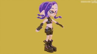 【Blender】Course assignment for college students on character modeling: Watch the master rotate for 3