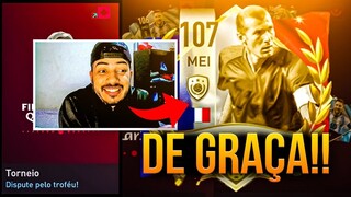 ZIDANE 107 DE GRAÇA NO FIFA MOBILE! 😱 DICAS PRA PEGAR ELE, MESSI 106 & MBAPPE 106 🔥 - FIFA MOBILE 22