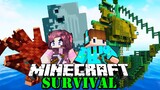 KAPAL FLYING DUTCHMAN , IKAN MATAHARI , DAN KEPITING ALASKA !! Minecraft Survival Bucin S2 [#41]