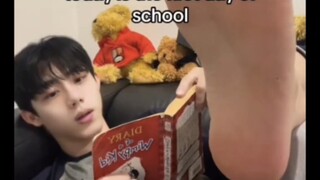 First English class of the day: "Beyond the Sea Lies the Dream You Need"