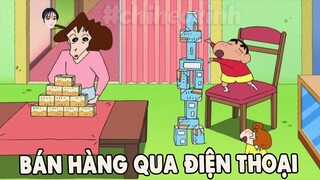 Bán Hàng Qua Điện Thoại | Shin Cậu Bé Bút Chì Tổng Hợp Tập Mới Hay Nhất Phần 880 | #CHIHEOXINH