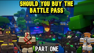 Should You Buy The Battlepass Roblox Bed Wars (Part One)