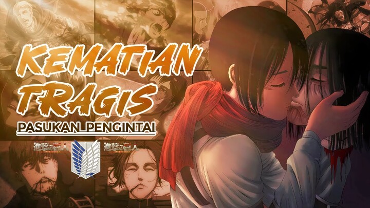 Kisah Kematian Seluruh Anggota Survey Corps di Attack On Titan