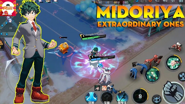 Extraordinary Ones Siêu Phẩm MOBA - Hero Midoriya Anime Bộ Chiêu Thức Rút Máu Tướng Địch Cực Phê