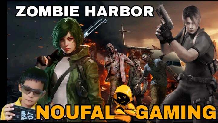 main game zombie harbor. perang zombie