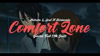 COMFORT ZONE - Generes Featuring Thirteenth Beatz (Official Lyric Video)