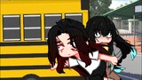 “Wake Up Mommy, I Just Missed The Bus.”//Modern AU\\|Michikatsu And Muichiro|