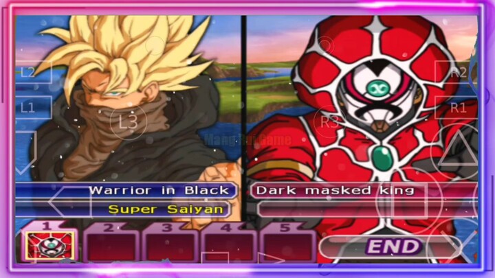 SAIYAN MISTERIUS SSJ VS DARK MASKED KING! SAMA-SAMA MISTERIUS!!