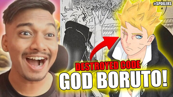 BORUTO DESTROYED CODE🔥| Boruto vs Kawaki Next? | boruto two blue vortex chapter 3 spoilers