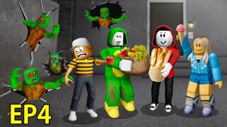 Zombie War | Episode 4: Escape from Prison | Mikey and JJ | Maizen Roblox