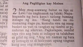 Pang Araw Araw na Talata.               Exodus 2:1-4