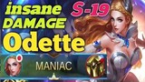 Odette build [ season-19 insane damage 2021]