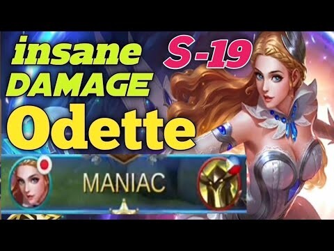 Odette build [ season-19 insane damage 2021]