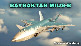 Modern Warships: BAYRAKTAR MIUS-B drone. gameplay.