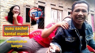 Master hipnotis terunik di dunia || sambil cengengesan kok bisa ya || prank susu sachet