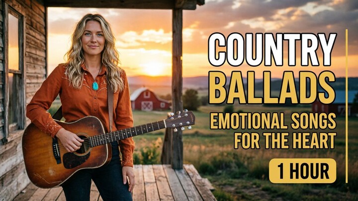 COUNTRY Music by MAGGIE BROOKS - 1 Hour of Heartfelt Songs