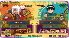 JIRAIYA VS LEE KECIL - NARUTO ULTIMATE NINJA 5 ANDROID GAMEPLAY