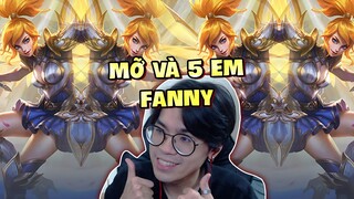 Tốp Mỡ BAY 5 EM FANNY?! | MLBB